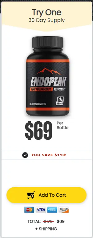 endopeak one bottle pack
